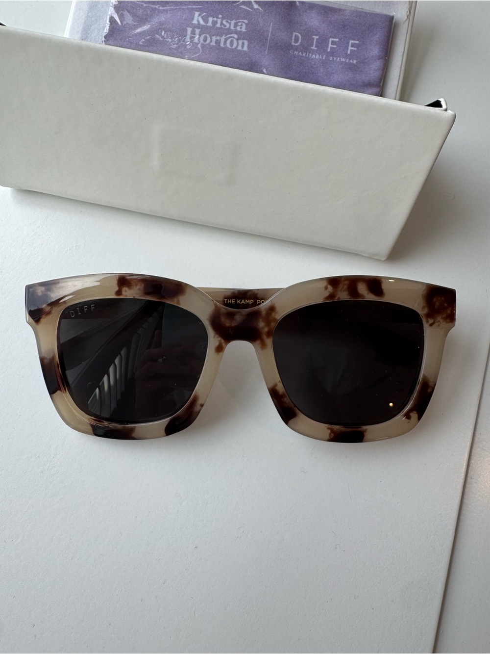 Krista Horton x DIFF Eyewear- The Kamp Polarized